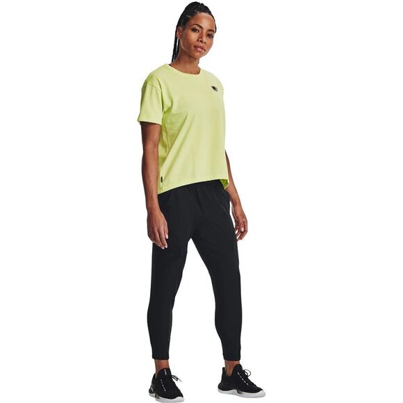 NWT Under Armour Unstoppable Hybrid Green Training Pants - Picture 7 of 8
